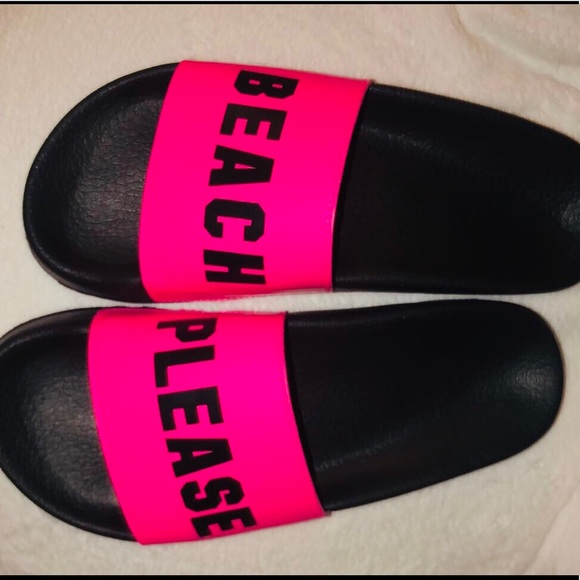 bright pink slides